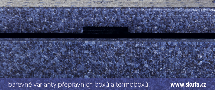 barevn varianty pepravnch termobox, www.skufa.cz